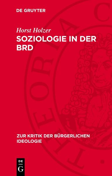 Produktbild: Soziologie in der BRD