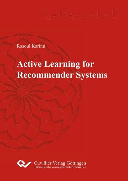 Produktbild: Active Learning for Recommender Systems