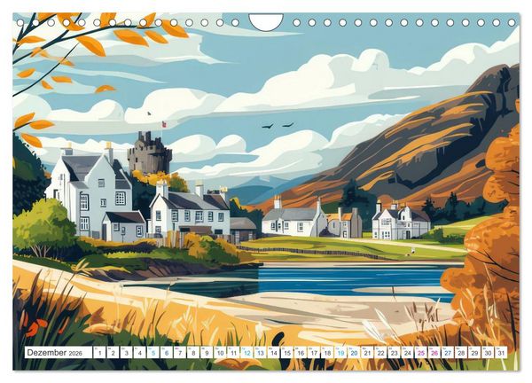 Produktbild: Europas Charme (Wandkalender 2026 DIN A4 quer), CALVENDO Monatskalender