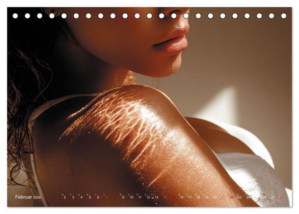 Produktbild: Zwischen Haut und Licht (Tischkalender 2026 DIN A5 quer), CALVENDO Monatskalender