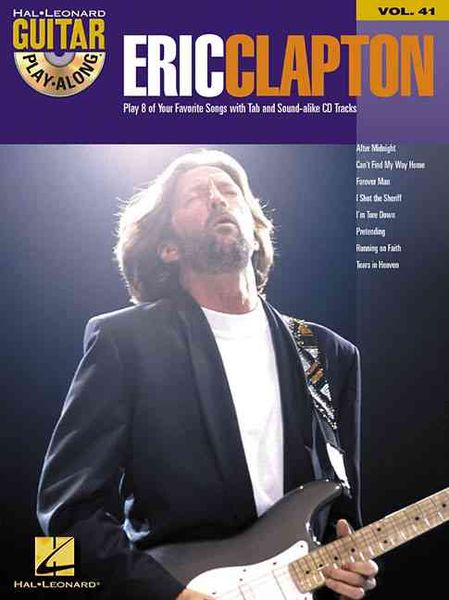 Produktbild: Eric Clapton: Guitar Play-Along Volume 41 Book/Online Audio