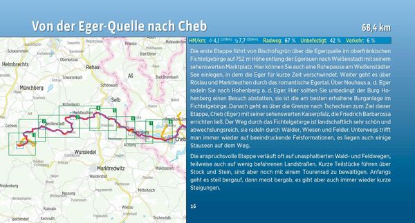 Produktbild: Eger-Radweg &bull; Ohře-Radweg