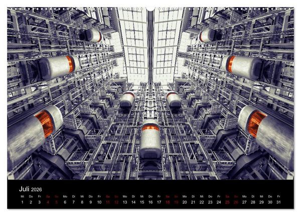 Produktbild: Welt der Aufz&uuml;ge (Wandkalender 2026 DIN A2 quer), CALVENDO Monatskalender