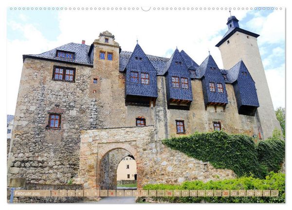 Produktbild: Rund um P&ouml;&szlig;neck - Im Saale-Orla-Kreis (Wandkalender 2026 DIN A2 quer), CALVENDO Monatskalender