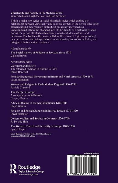 Produktbild: The Jews in Christian Europe 1400-1700