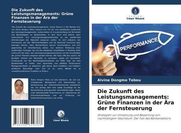 Produktbild: Die Zukunft des Leistungsmanagements: Gr&uuml;ne Finanzen in der &Auml;ra der Fernsteuerung