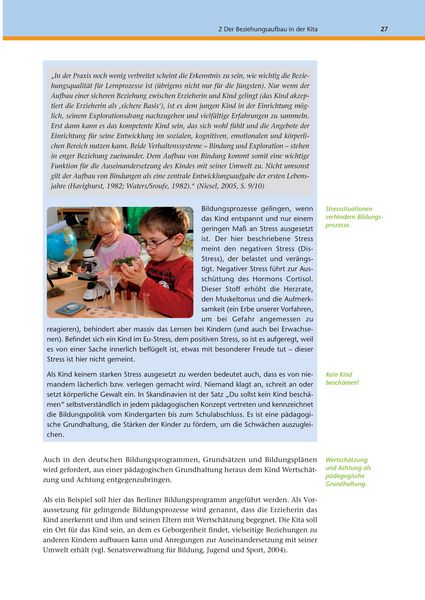 Produktbild: Bindung und Eingew&ouml;hnung von Kleinkindern