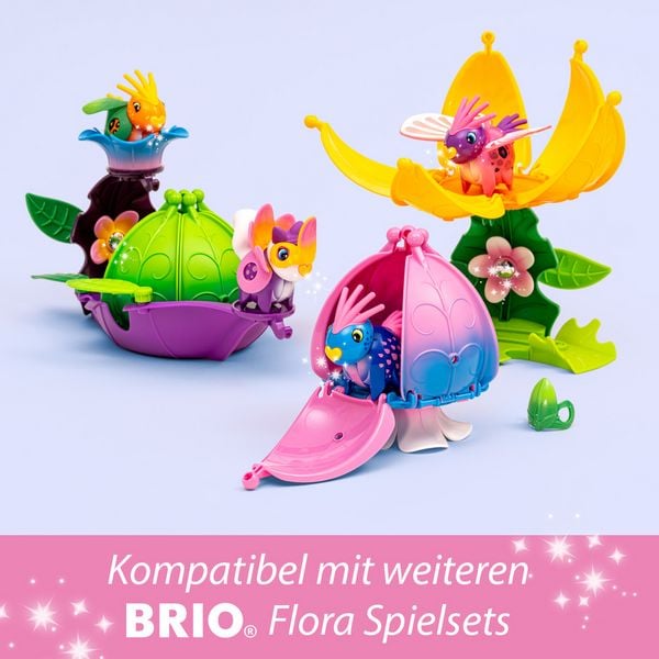 Produktbild: BRIO Flora - 36234 Lilys Blatt-Boot | Spielset f&uuml;r endlosen fantasievollen Spielspa&szlig; f&uuml;r M&auml;dchen und Jungen ab 3 Jahren - wundersch&ouml;nes Geschenk