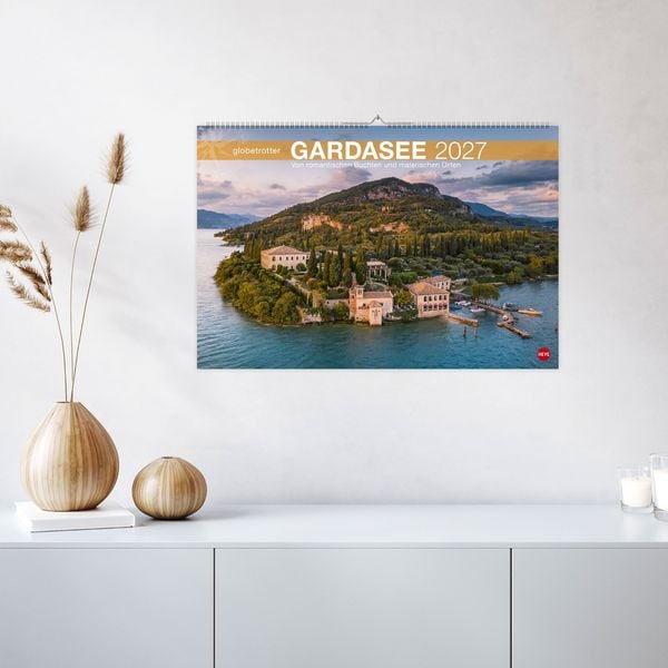 Produktbild: Gardasee Globetrotter Kalender 2027 - Von romantischen Buchten und malerischen Orten