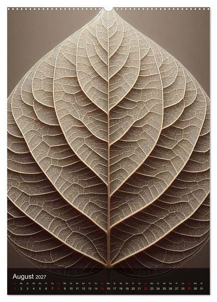 Produktbild: Geometrie der Natur &ndash; Formen, Muster, Strukturen (hochwertiger Premium Wandkalender 2027 DIN A2 hoch), Kunstdruck in Hochglanz