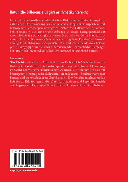 Produktbild: Nat&uuml;rliche Differenzierung im Arithmetikunterricht