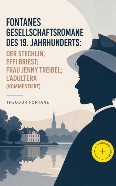Produktbild: Fontanes Gesellschaftsromane des 19. Jahrhunderts: Der Stechlin; Effi Briest; Frau Jenny Treibel; L'Adultera (Kommentiert)