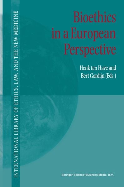 Produktbild: Bioethics in a European Perspective