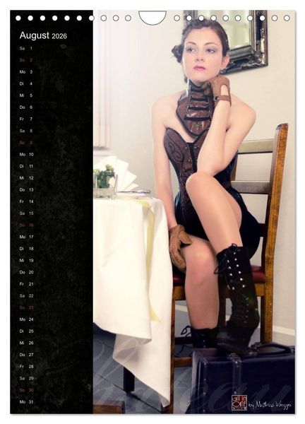Produktbild: Mode au Chateau (Wandkalender 2026 DIN A4 hoch), CALVENDO Monatskalender
