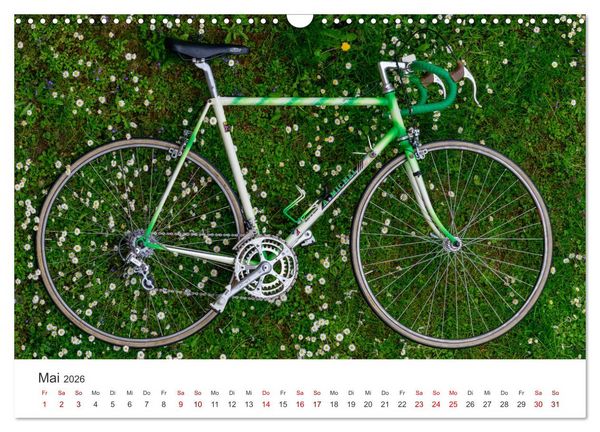 Produktbild: Stahlrenner - Rennrad-Klassiker aus Europa (Wandkalender 2026 DIN A3 quer), CALVENDO Monatskalender