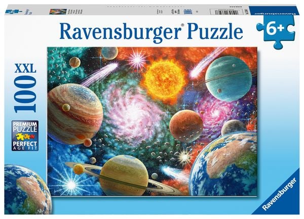 Produktbild: Kinderpuzzle 100 XXL Teile - Sterne und Planeten