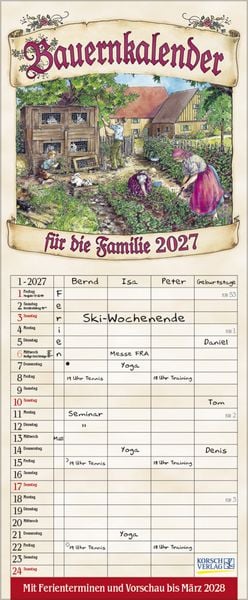 Produktbild: Bauernkalender 2027