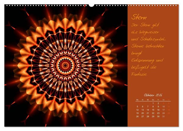 Produktbild: Kleine Chakrenlehre (Wandkalender 2026 DIN A2 quer), CALVENDO Monatskalender