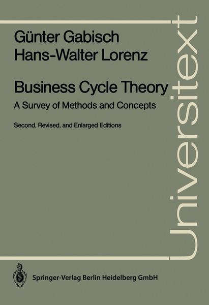 Produktbild: Business Cycle Theory