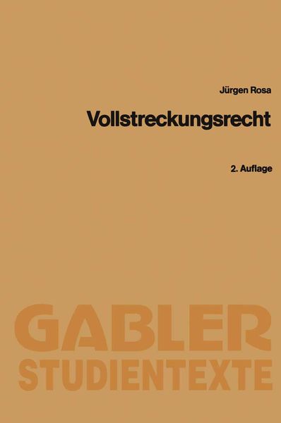 Produktbild: Vollstreckungsrecht