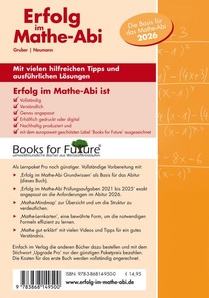 Produktbild: Erfolg im Mathe-Abi 2026 Hessen Grundkurs Grundwissen