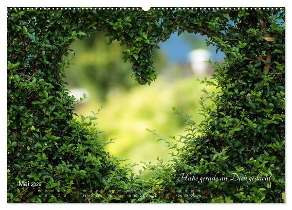 Produktbild: Emotionale Herzensdinge (Wandkalender 2026 DIN A2 quer), CALVENDO Monatskalender