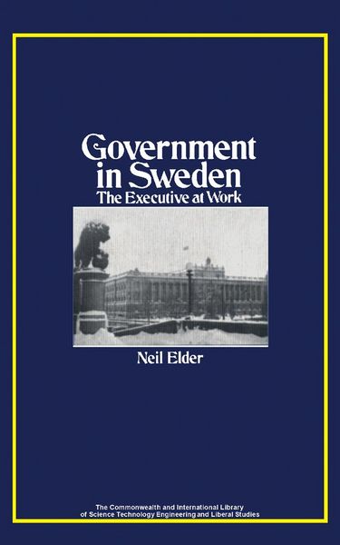 Produktbild: Government in Sweden