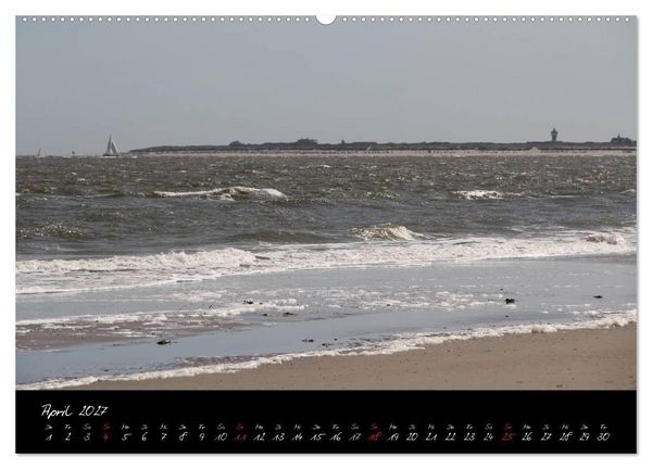 Produktbild: Baltrum (Wandkalender 2027 DIN A2 quer), CALVENDO Monatskalender