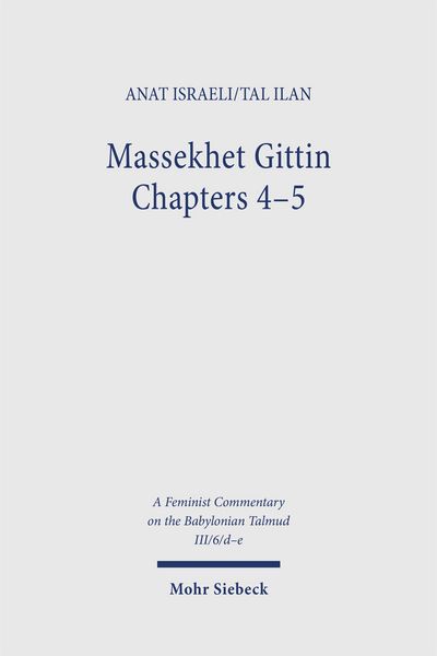 Produktbild: Massekhet Gittin Chapters 4-5