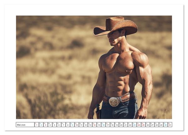 Produktbild: Sattel mich, Cowboy! (Wandkalender 2026 DIN A3 quer), CALVENDO Monatskalender