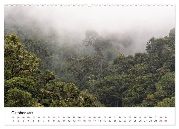 Produktbild: Costa Rica - das Naturparadies (Wandkalender 2027 DIN A2 quer), CALVENDO Monatskalender