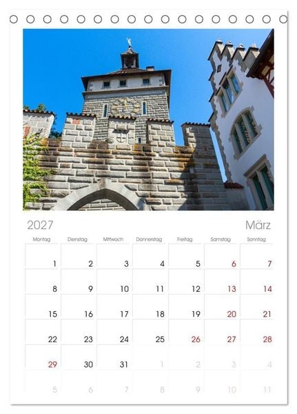 Produktbild: Tischplaner 2027 - Konstanz - Traumort am Bodensee (A5 Tischkalender zum Aufstellen) CALVENDO