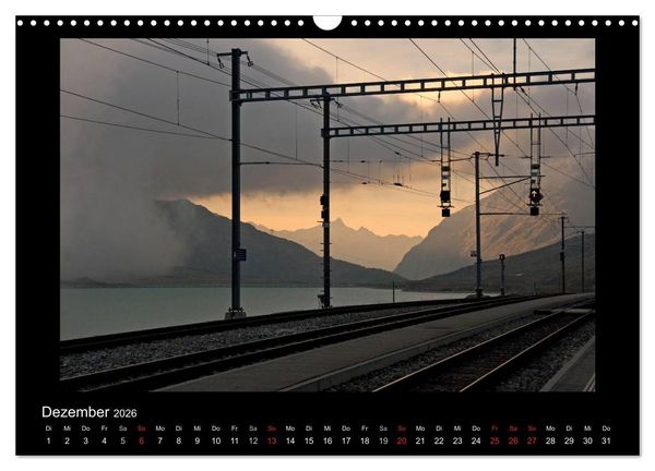 Produktbild: Oberengadin (Wandkalender 2026 DIN A3 quer), CALVENDO Monatskalender