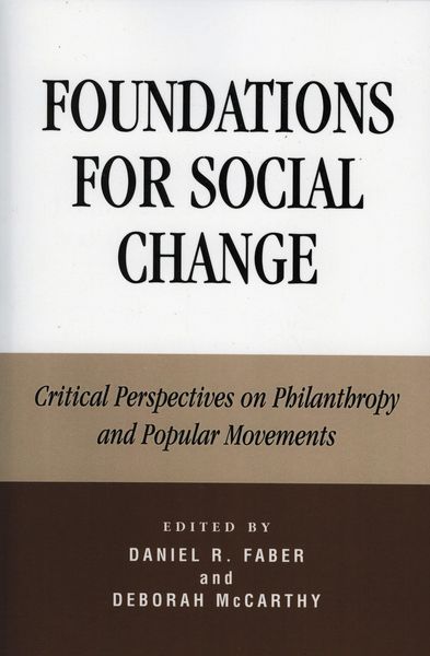 Produktbild: Foundations for Social Change