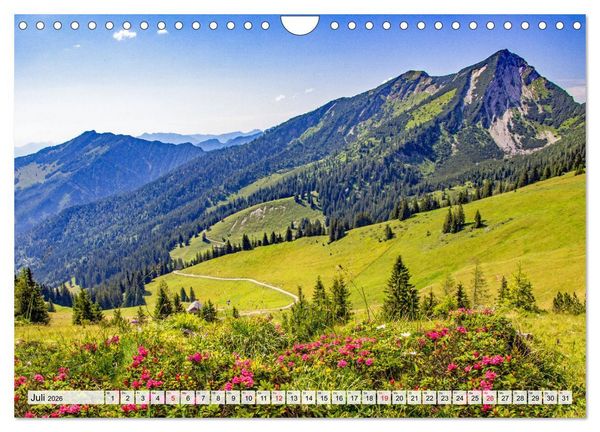 Produktbild: Gr&uuml;&szlig;e aus Unken (Wandkalender 2026 DIN A4 quer), CALVENDO Monatskalender