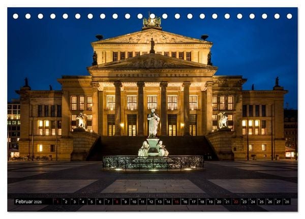 Produktbild: Berlin - Bilder einer Metropole (Tischkalender 2026 DIN A5 quer), CALVENDO Monatskalender
