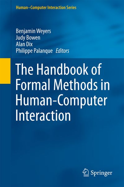 Produktbild: The Handbook of Formal Methods in Human-Computer Interaction