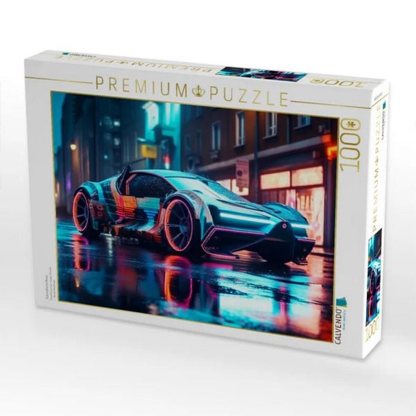CALVENDO Puzzle Futuristische Reise | 1000 Teile Lege-Größe 64x48cm Foto-Puzzle für glückliche Stunden