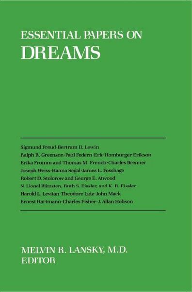 Produktbild: Essential Papers on Dreams