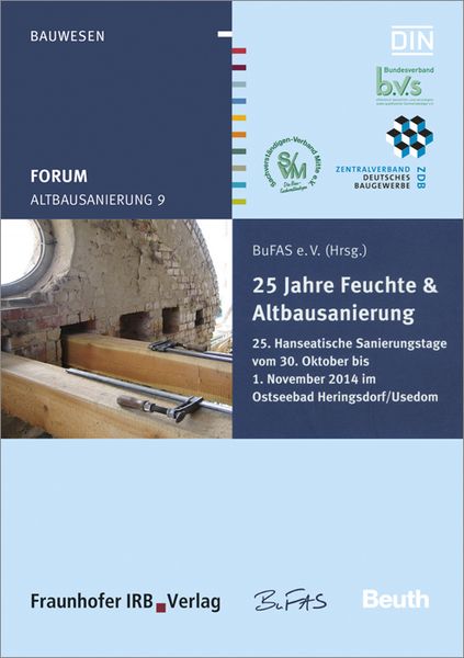 Produktbild: Forum Altbausanierung 9. 25 Jahre Feuchte und Altbausanierung