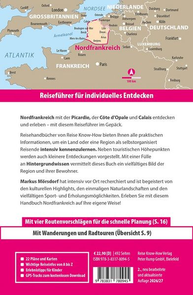 Produktbild: Reisef&uuml;hrer Nordfrankreich