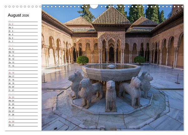 Produktbild: Andalusien (Wandkalender 2026 DIN A3 quer), CALVENDO Monatskalender