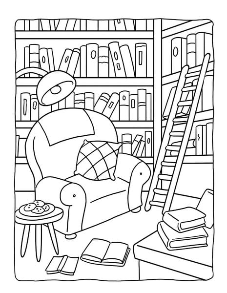 Produktbild: Comfy Life: Wohlf&uuml;hl-Malbuch - Cozy Coloring | Ausmalen und entspannen