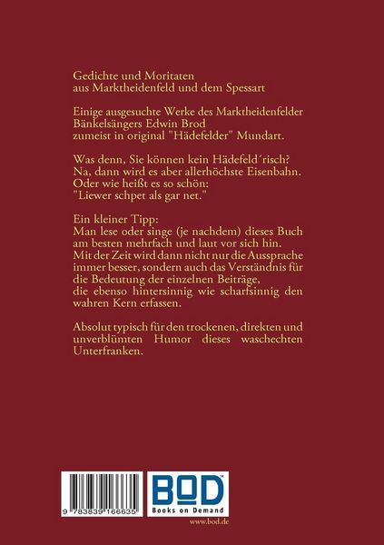 Produktbild: Gedichte und Moritaten
