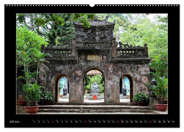Produktbild: Vietnam &ndash; Land der Kontraste 2026 (hochwertiger Premium Wandkalender 2026 DIN A2 quer), Kunstdruck in Hochglanz