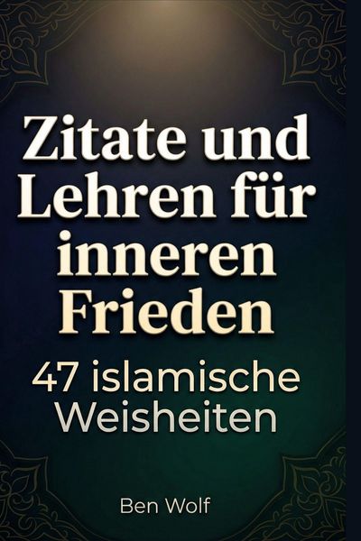 Produktbild: Zitate und Lehren f&uuml;r inneren Frieden
