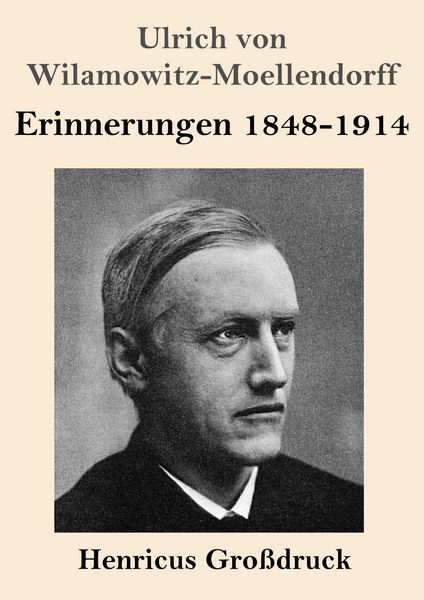 Produktbild: Erinnerungen 1848-1914 (Gro&szlig;druck)