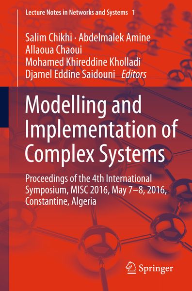 Produktbild: Modelling and Implementation of Complex Systems
