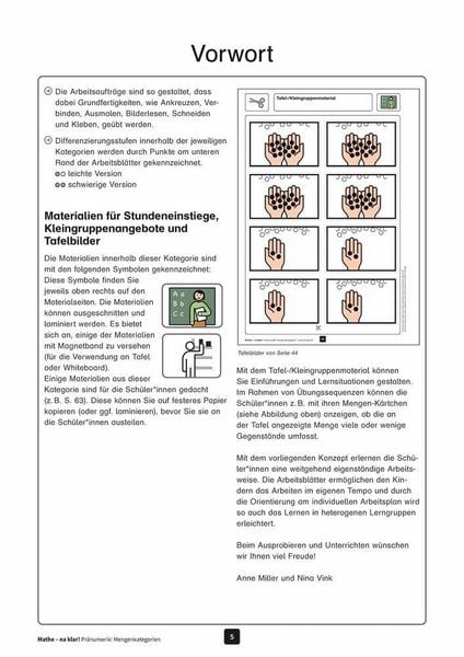 Produktbild: Mathe - na klar! Pr&auml;numerik: Mengenkategorien