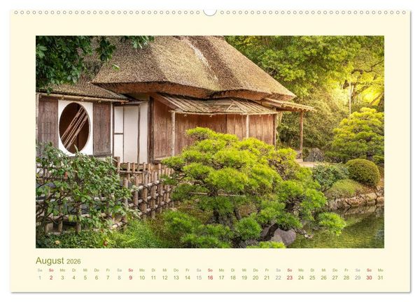 Produktbild: Eine Reise durch Japan (Wandkalender 2026 DIN A2 quer), CALVENDO Monatskalender